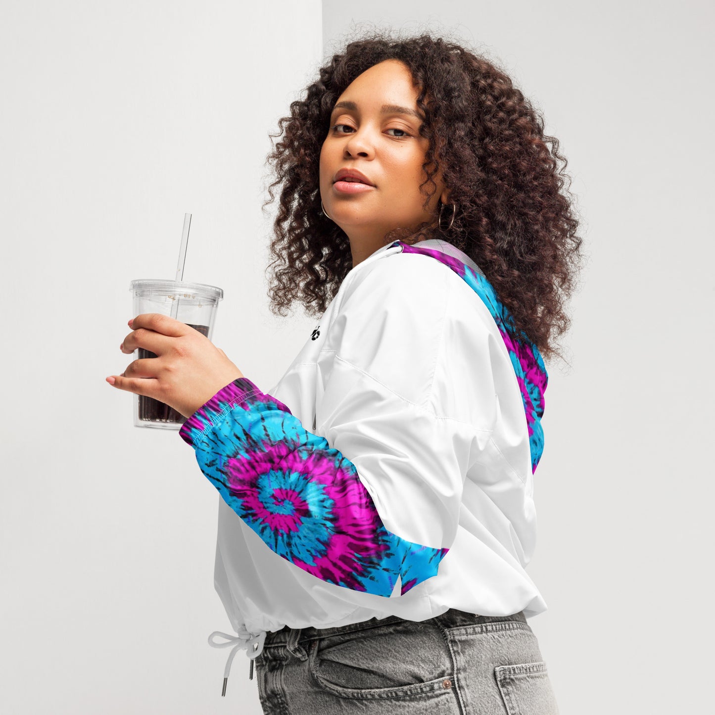 Women’s cropped windbreaker