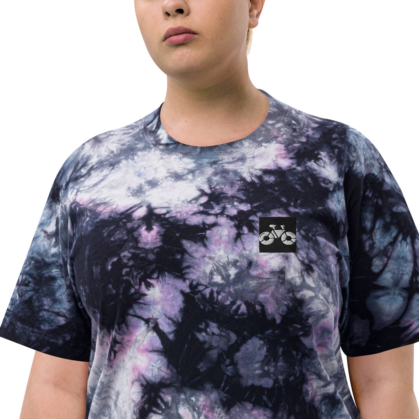 Oversized tie-dye t-shirt