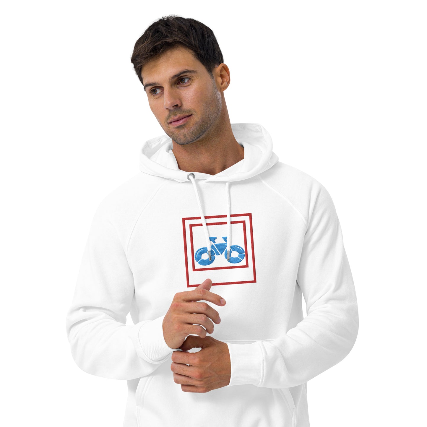 Unisex eco raglan hoodie