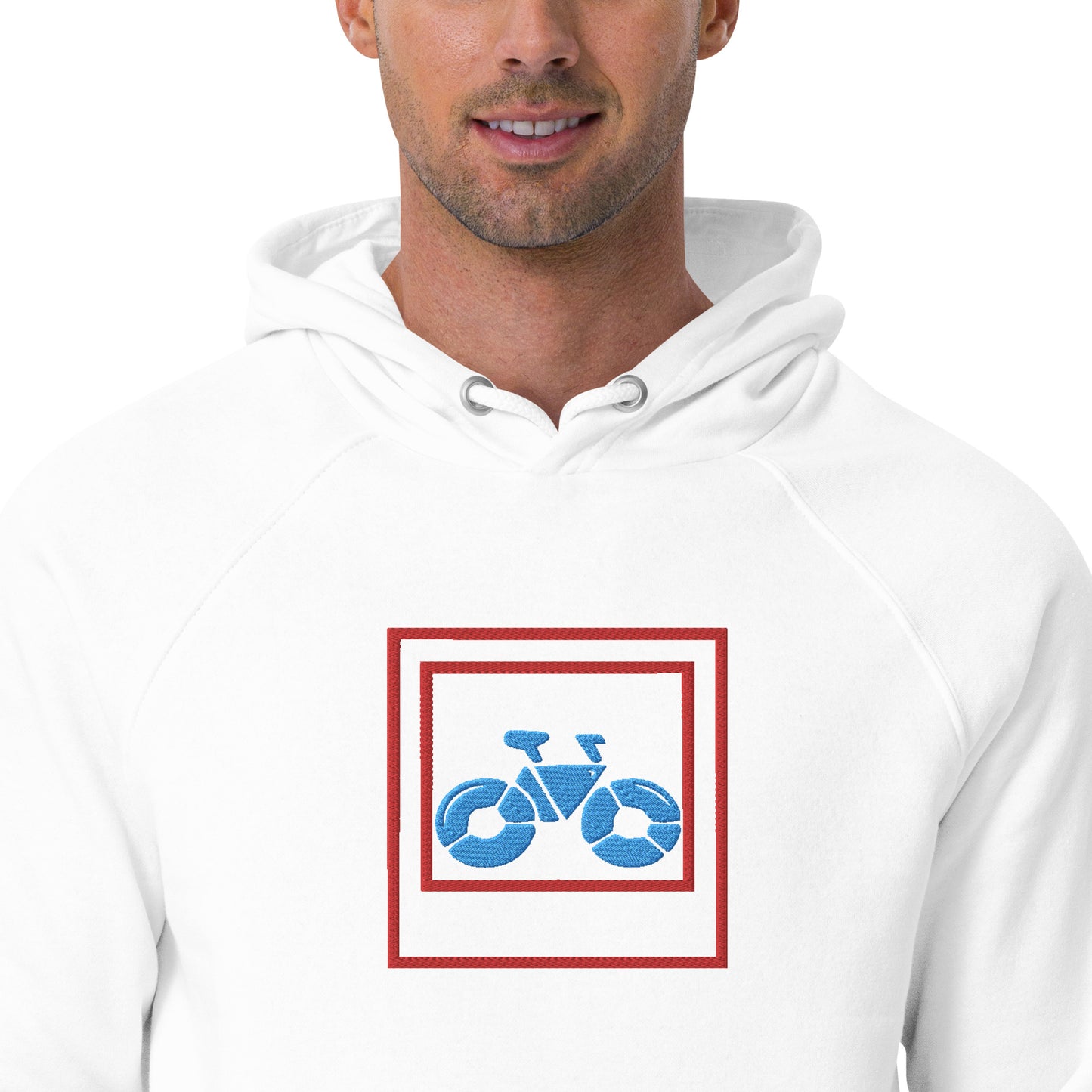 Unisex eco raglan hoodie